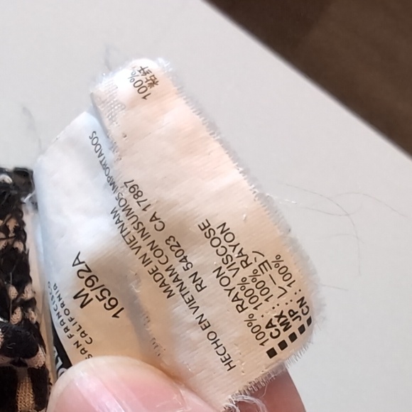 Old Navy Brown Geometric Print Sleeveless Tank Top | Size M Lightweight Blouse - Picture 8 of 8